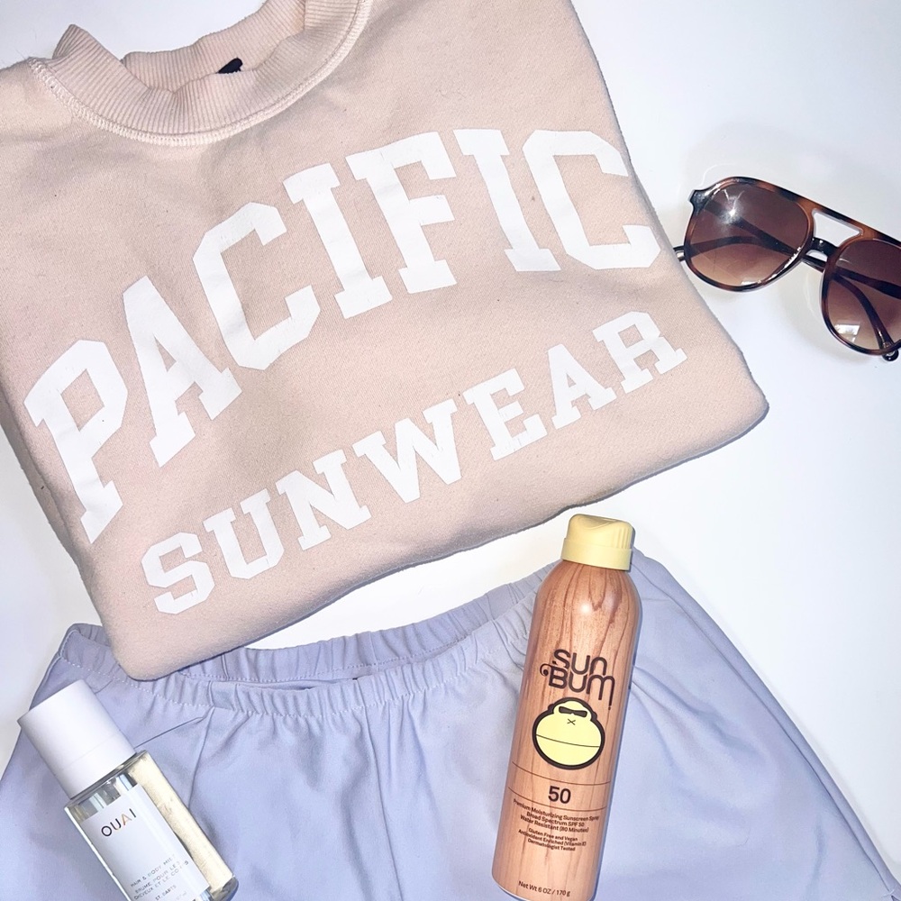 Pacific Sunwear Light Peach Sweatshirt
